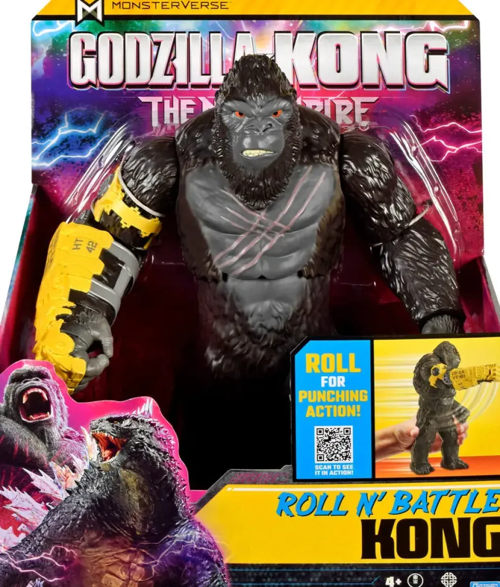 GODZILLA X KONG 2 - FIGURINE GEANTE ARTICULEE DE 28 CM + ATT