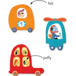 GOMMETTES ET STICKERS - J'AIME LES VOITURES