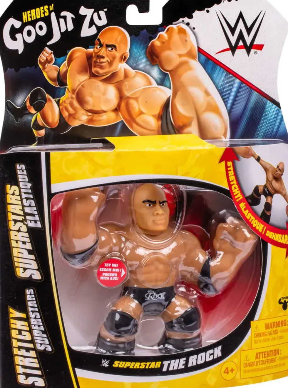 GOO JIT ZU - FIGURINE THE ROCK 11 CM -WWE