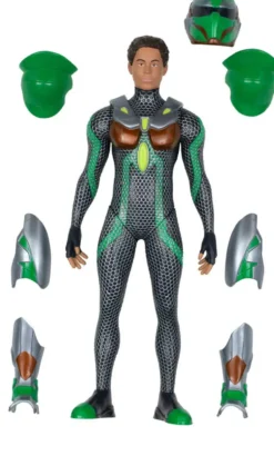 GORMITI - FIGURINE ARTICULEE DE 27 CM SCION AVEC ARMURE - TERRE