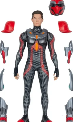 GORMITI - FIGURINE ARTICULEE DE 27 CM SCION AVEC ARMURE - FEU