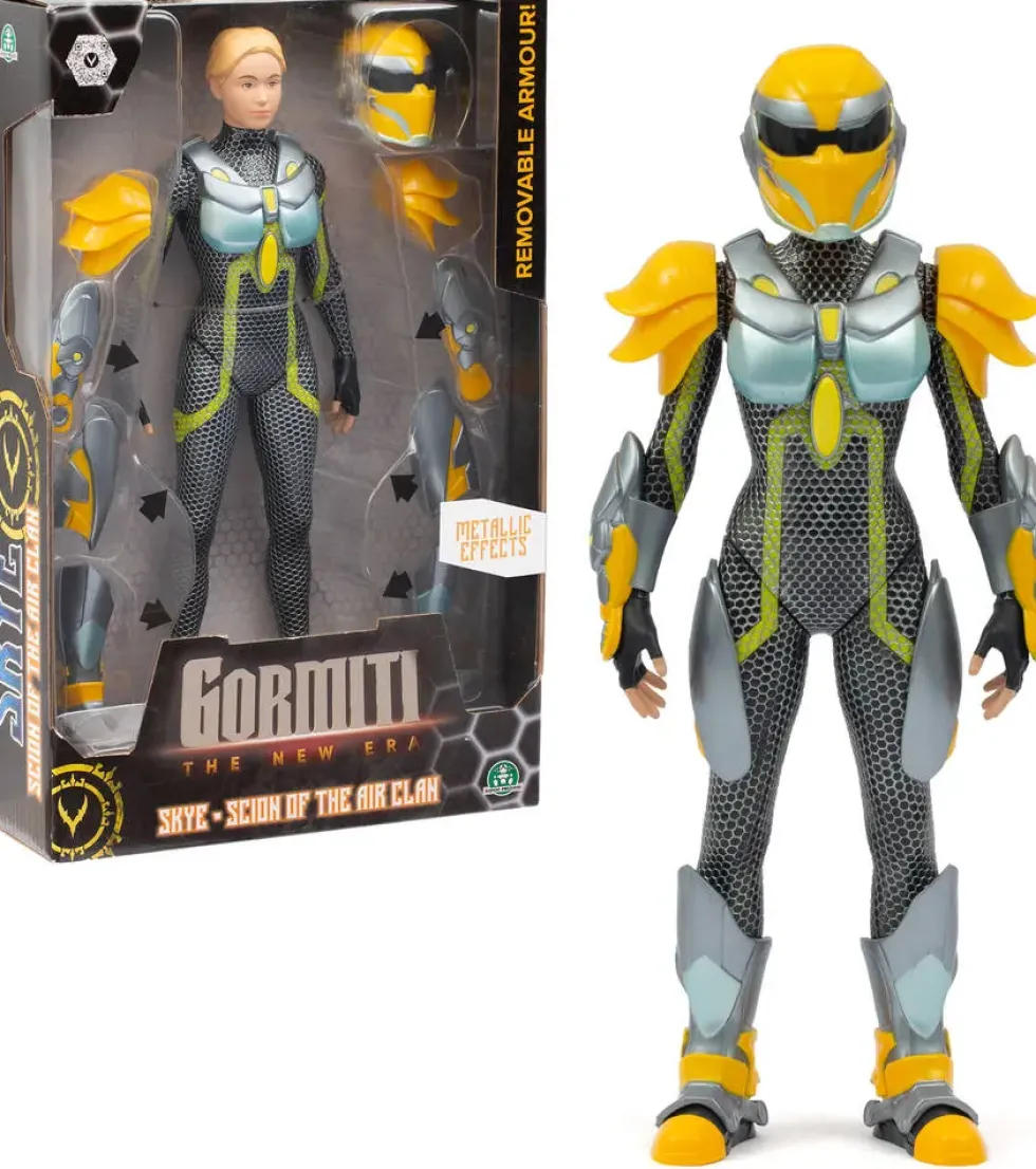 GORMITI - FIGURINE ARTICULEE DE 27 CM SCION AVEC ARMURE - AIR