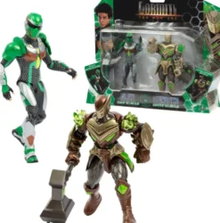 GORMITI - PACK 2 FIGURINES ARTICULEES 15 CM SCION ET GORMITI