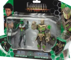 GORMITI - PACK 2 FIGURINES ARTICULEES 15 CM SCION ET GORMITI