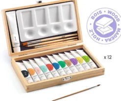 12 GOUACHES - COFFRET D'ARTISTE