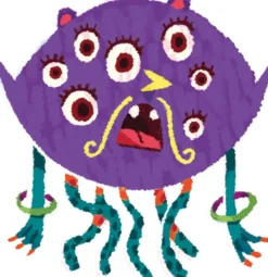 GRAND MECHANT MONSTRE