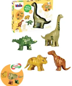 4 GRANDS DINOSAURES MAGNETIQUES FUNNY PUZZLE
