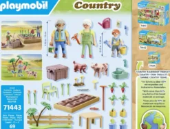 GRANDS-PARENTS ET POTAGER - 71443