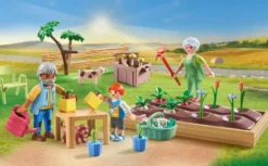 GRANDS-PARENTS ET POTAGER - 71443