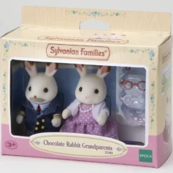 GRANDS PARENTS LAPIN CHOCOLAT - SYLVANIAN PERSONNAGES ET TENUES