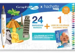 GRAPH'IT GO - HACHETTE - COFFRET COLORIAGE MYSTERE