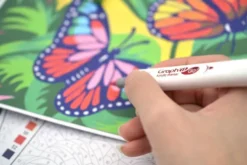 GRAPH'IT GO KIT COLORIAGE MYSTERE - AVENTURE TROPICALE