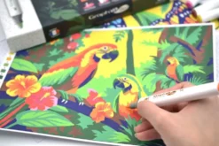 GRAPH'IT GO KIT COLORIAGE MYSTERE - AVENTURE TROPICALE