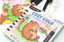 GRAPH'IT KIT DE COLORIAGE COSY COLO - PETZ