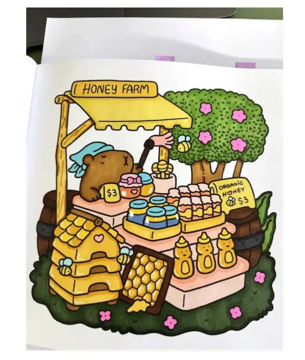 GRAPH'IT TROUSSE 24 MARQUEURS - COSY COLO