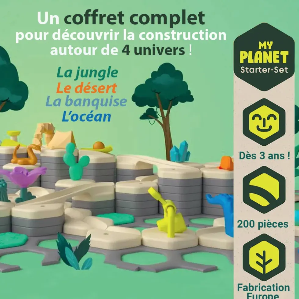 GRAVITRAX JUNIOR STARTER SET MY PLANET - 4 THEMES