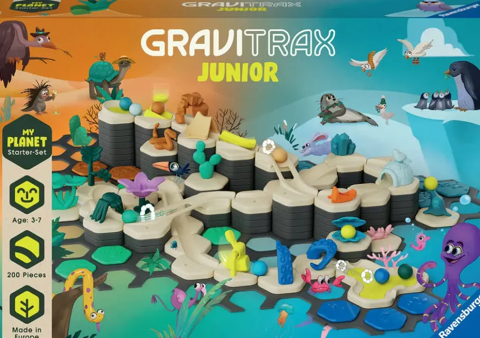 GRAVITRAX JUNIOR STARTER SET MY PLANET - 4 THEMES