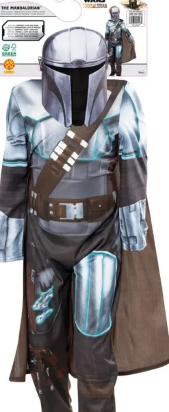 GREEN COLLECTION - DEGUISEMENT MANDALORIAN TAILLE 7-8 ANS