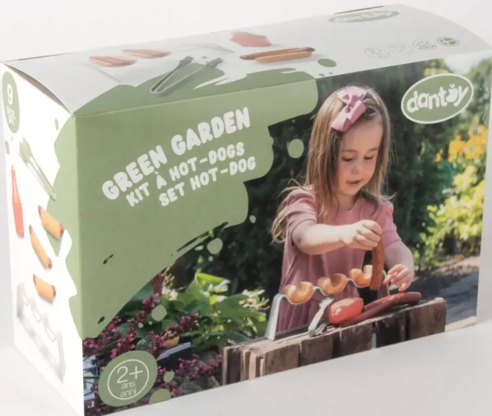 GREEN GARDEN - SET HOT DOG 9 PIECES