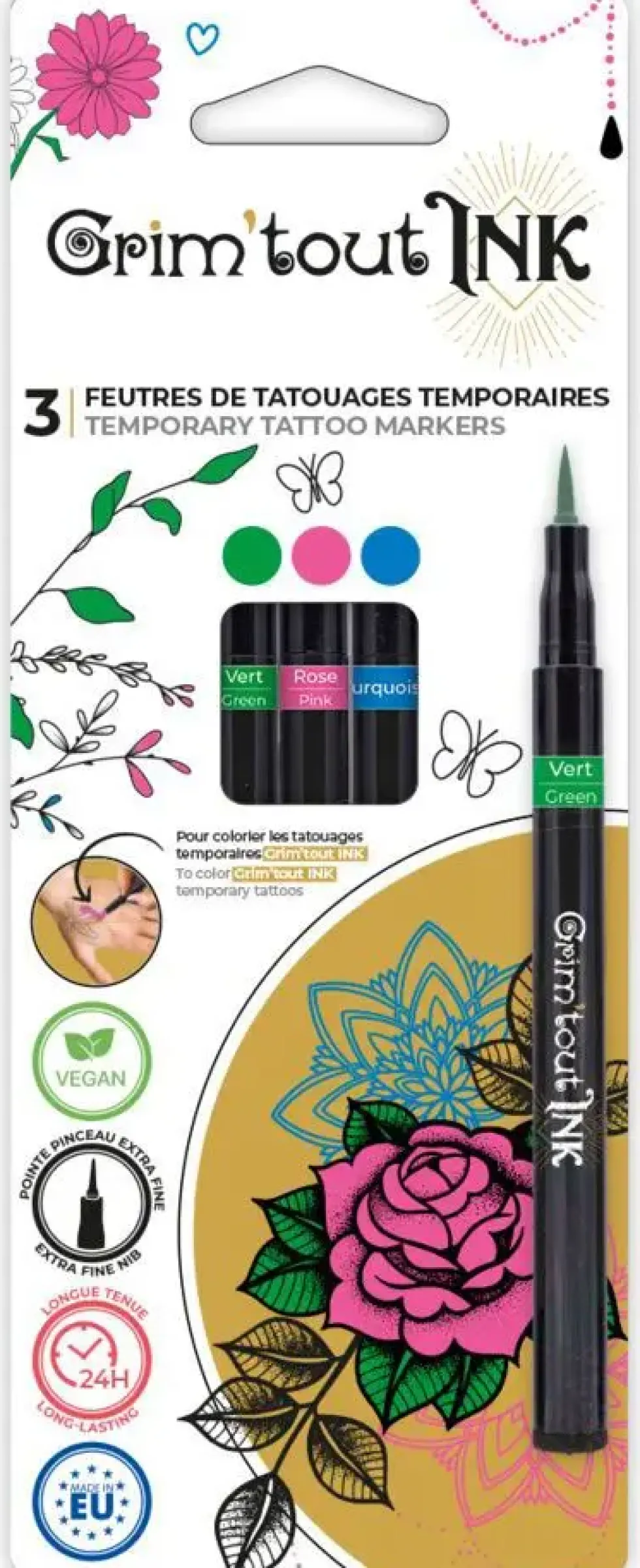 GRIMTOUT INK SET DE 3 COULEURS