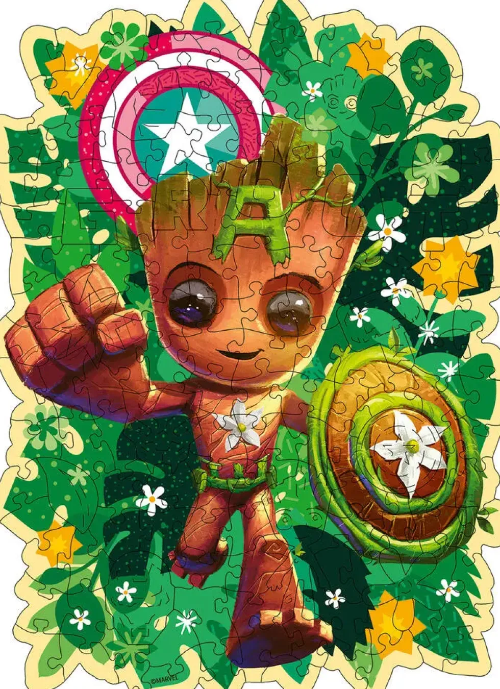 GROOT -PUZZLE EN BOISFORME150 PIECES