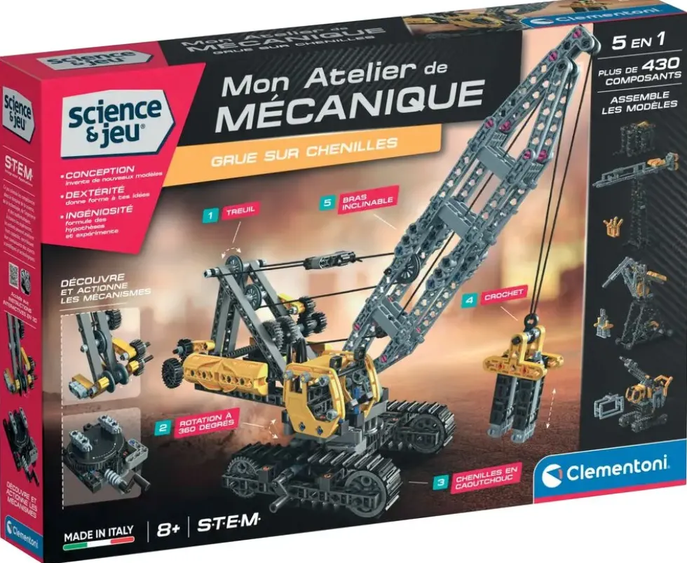 GRUE SUR CHENILLES