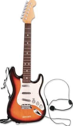 GUITARE ROCK ELECTRONIQUE SANS FIL AVEC BANDOULIERE