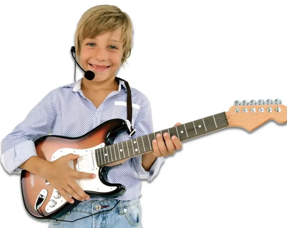 GUITARE ROCK ELECTRONIQUE SANS FIL AVEC BANDOULIERE