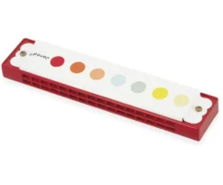 HARMONICA CONFETTI - EN PLASTIQUE