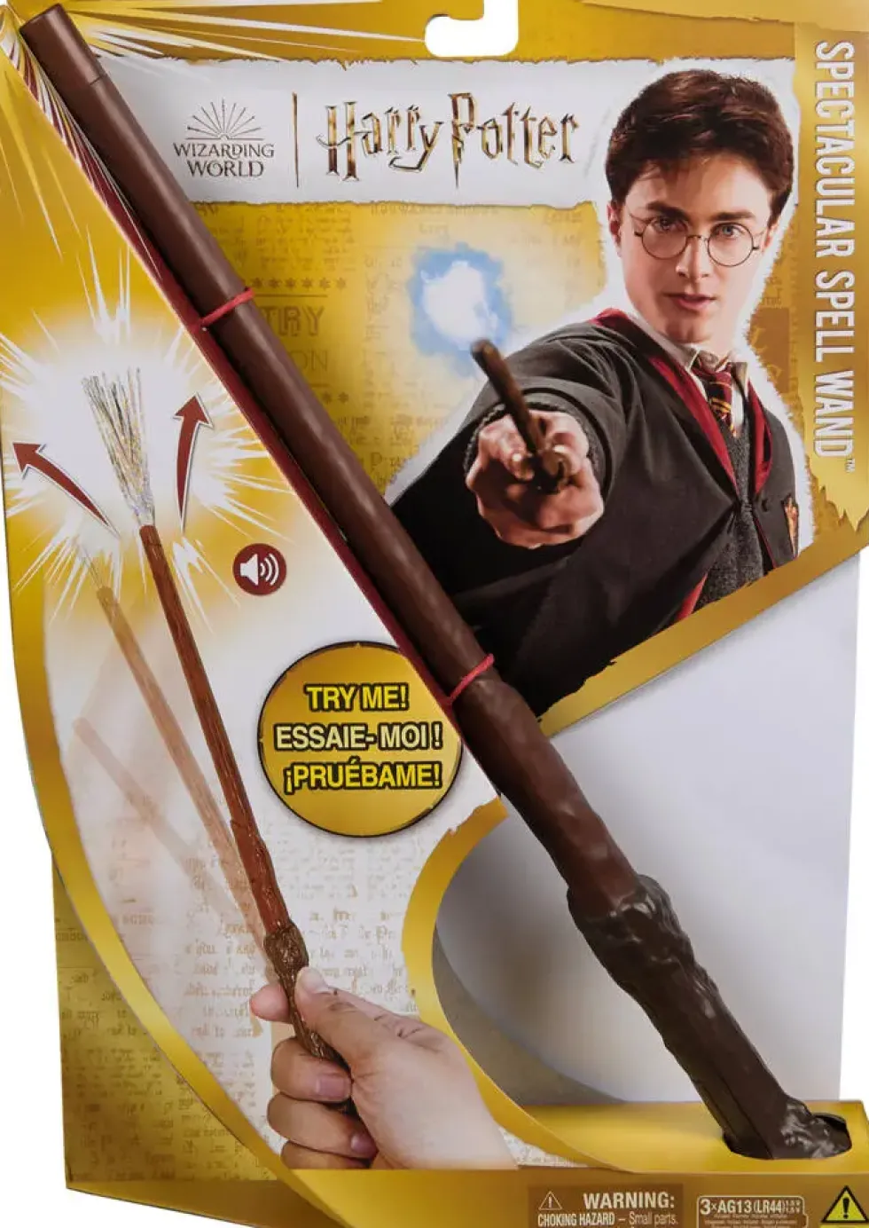 HARRY POTTER - BAGUETTE MAGIQUE SORT SPECTACULAIRE