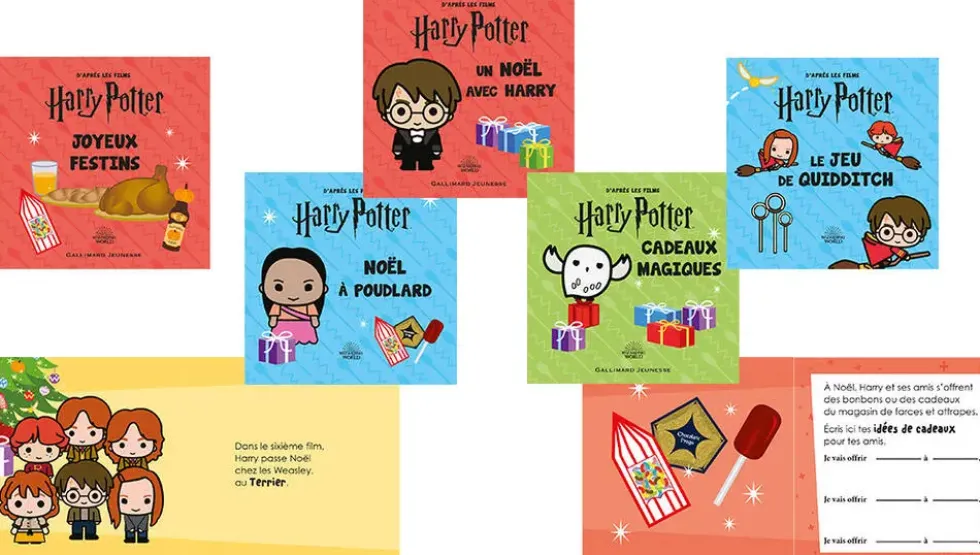 HARRY POTTER - CALENDRIER DE L'AVENT OFFICIEL - JOYEUX NOEL HARRY