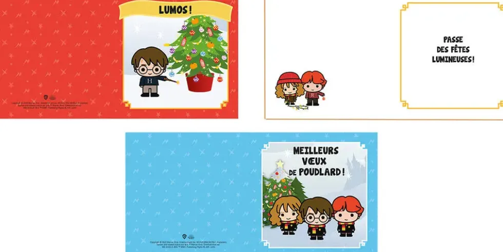 HARRY POTTER - CALENDRIER DE L'AVENT OFFICIEL - JOYEUX NOEL HARRY