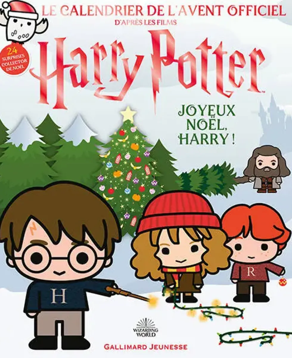 HARRY POTTER - CALENDRIER DE L'AVENT OFFICIEL - JOYEUX NOEL HARRY