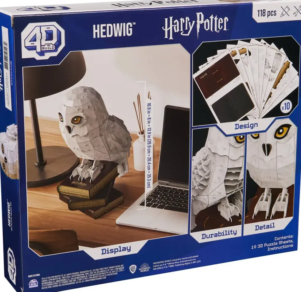 HARRY POTTER - 4D BUILD - 118 PIECES HEDWIGE