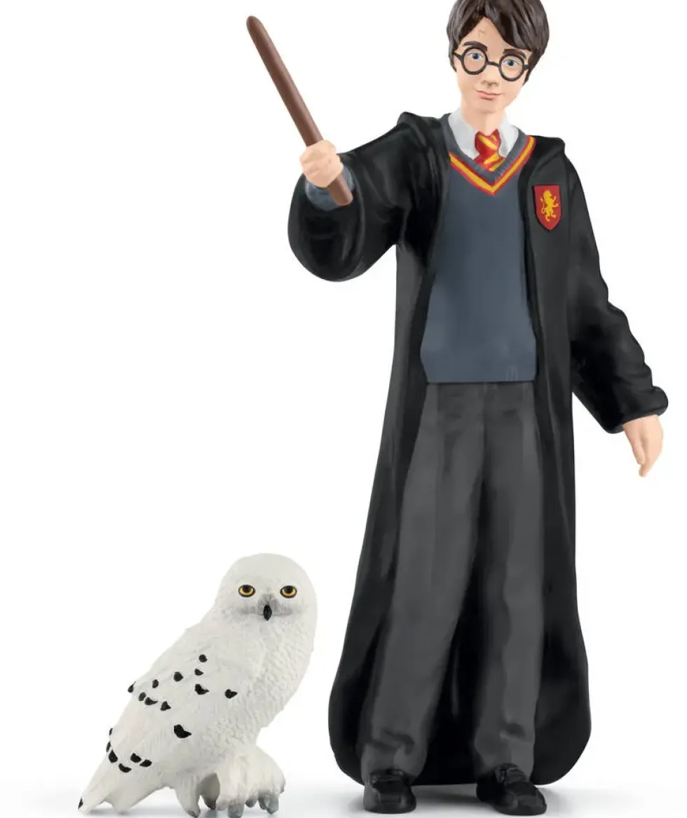 HARRY POTTER - FIGURINE - HARRY ET HEDWIGE
