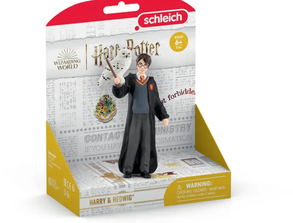 HARRY POTTER - FIGURINE - HARRY ET HEDWIGE