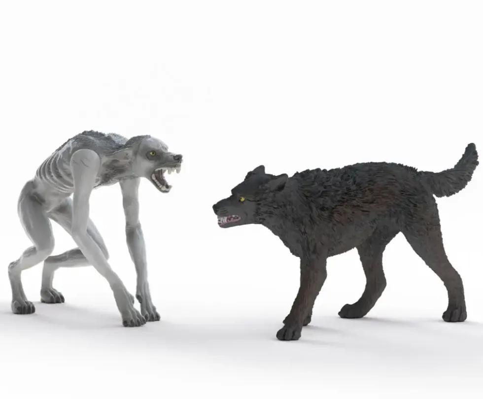 HARRY POTTER - FIGURINE - LOUP-GAROU VS ANIMAGUS