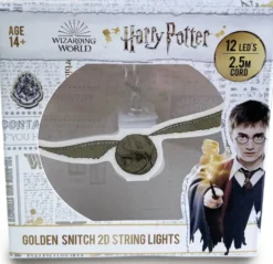 HARRY POTTER - GUIRLANDE DE LUMIERE 2D VIF D'OR