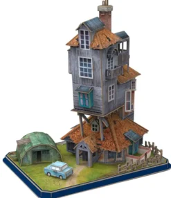HARRY POTTER MAQUETTE 3D - LE TERRIER - LA MAISON DES WEASLEY - 92 PIECES