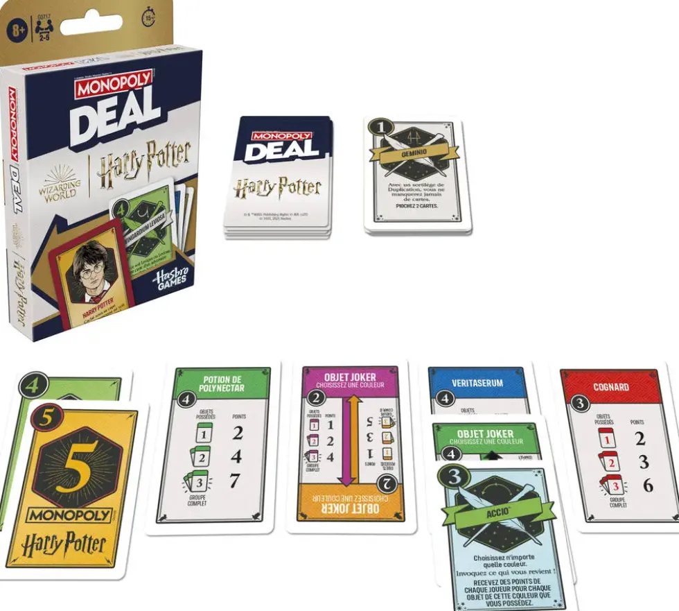 HARRY POTTER -MONOPOLY DEAL