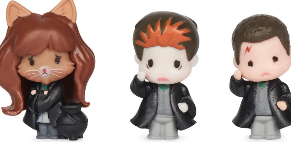 HARRY POTTER -MULTIPACK 3 FIGURINES POLYNECTAR MOMENTS MAGIQUES WIZARDING
