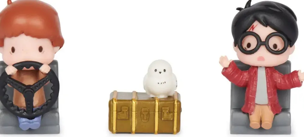 HARRY POTTER - MULTIPACK 3 FIGURINES VOITURE VOLANGE MOMENTS MAGIQUES WIZARDING