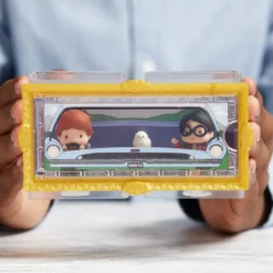 HARRY POTTER - MULTIPACK 3 FIGURINES VOITURE VOLANGE MOMENTS MAGIQUES WIZARDING