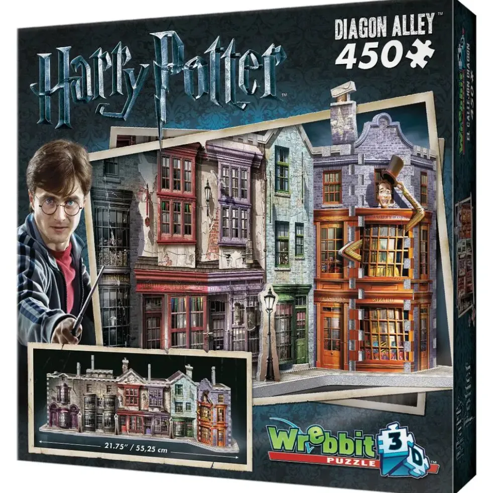HARRY POTTER - PUZZLE 3D - LE CHEMIN DE TRAVERSE 450 PIECES