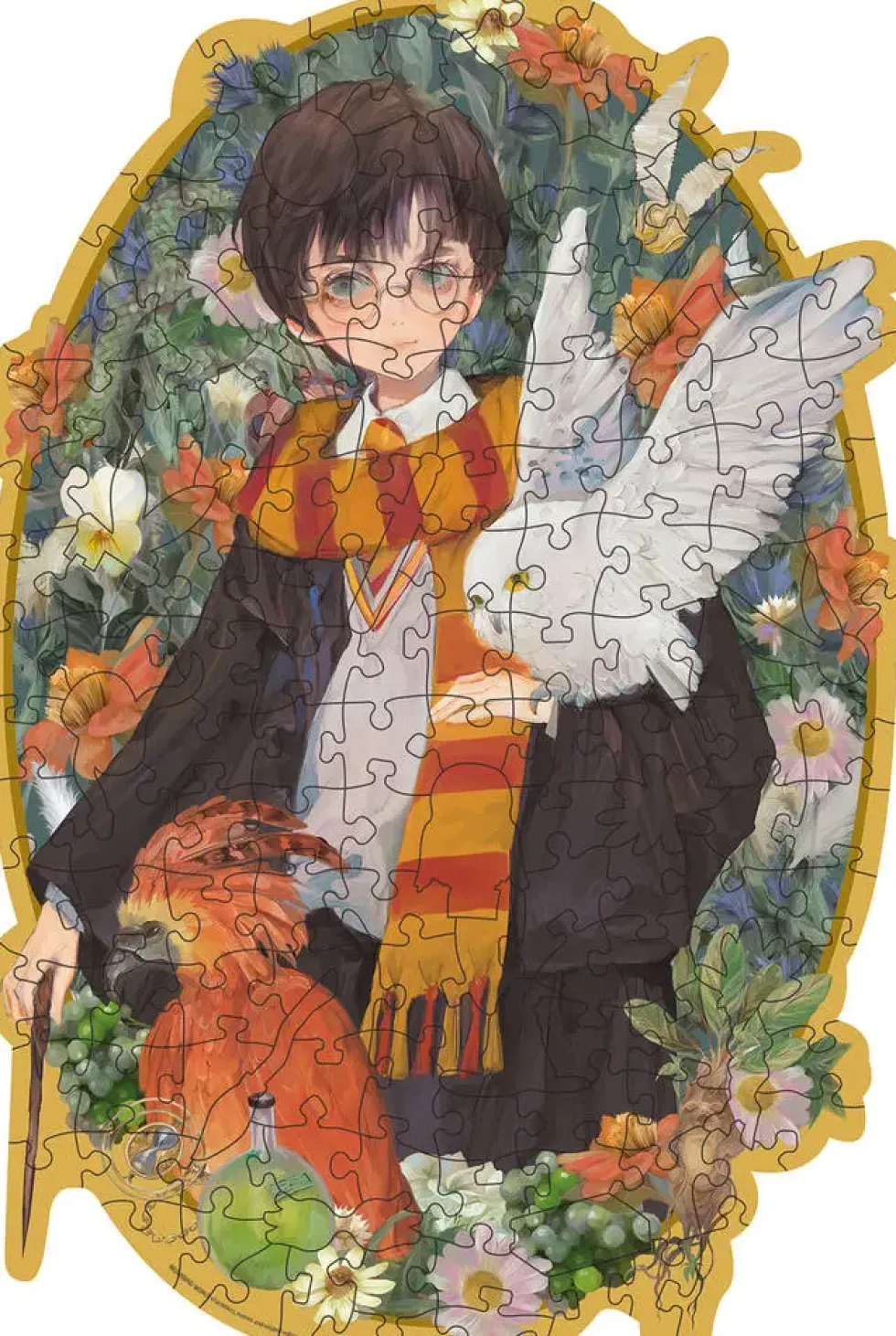 HARRY POTTER - PUZZLE EN BOIS FORME 150 PIECES