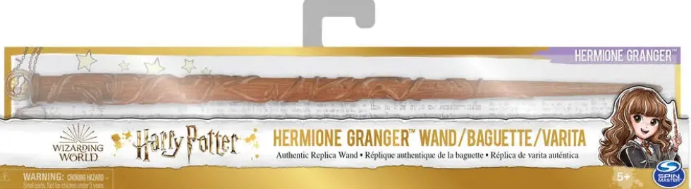 HARRY POTTER -WIZARDING WORLD - HERMIONE GRANGER -BAGUETTE MAGIQUE
