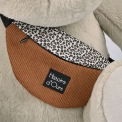 HELLO BROOK !PELUCHE HIPPO 38 CM BEIGE
