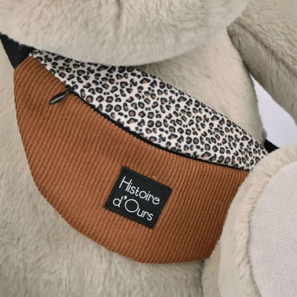 HELLO BROOK !PELUCHE HIPPO 38 CM BEIGE