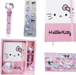 HELLO KITTY - CARNET AUTOCOLLANTS ET STYLO