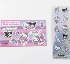 HELLO KITTY - CARNET AUTOCOLLANTS ET STYLO